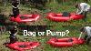 Packraft Inflation Bag How To U0026 Electric Pump Comparison