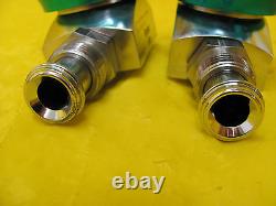 Parker UHP1004-2755A1M410 Manual Diaphragm Valve Lot of 2 Used Working