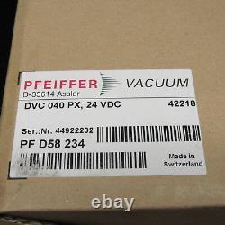 Pfeiffer DVC 040 Px / Pf D58 234 Dn40 Iso Kf 24v Actuated Angle Valve
