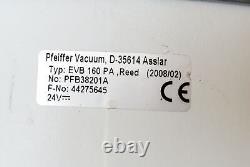 Pfeiffer Vacuum Angle Valve D-35614 Evb 160 Pa Pfb38201a #1