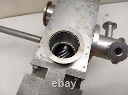 Pneumatic High Vacuum Valve Assembly with NW40 Ports, Engel Motor