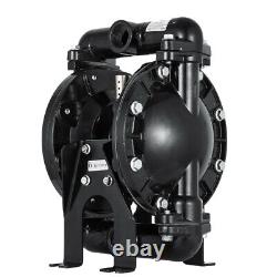 QBY4-25L Air-Operated Double Diaphragm Pump Self-Priming 35GPM Ball Valve 120PSI