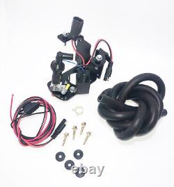 Rotary Vacuum pump bracket kit with switch, relay, bracket, check valve, NO pump