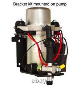 Rotary Vacuum pump bracket kit with switch, relay, bracket, check valve, NO pump