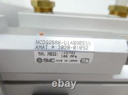 SMC NCDQ2B80-UIA990939 Wafer Chamber Slit Valve Endura Centura Working Surplus