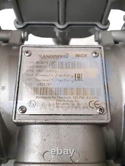 SandPiper SB1, SH5SS Heavy Duty Ball Valve Diaphragm Pump 125PSI Max 0-42GPM
