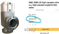 Smc Xmh-25 High Vacuum Valve & An600-10 Silencer New Working Pull A8s4