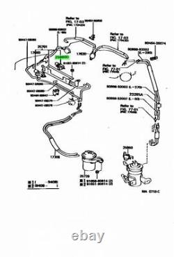 TOYOTA Genuine OEM VALVE ASSY, VACUUM SWITCHING, NO. 2 TOYOTA CAMRY 90910-12080