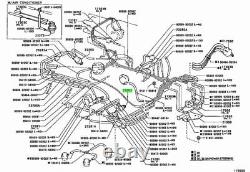 TOYOTA Genuine OEM Valve, Bimetal Vacuum Switching, No. 1 STARLET 25820-11040