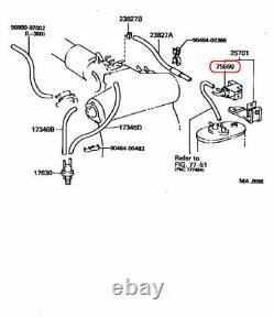 Toyota Genuine 4Runnner Engine EGR Vacuum Lathe Valve 25860-75230 OEM