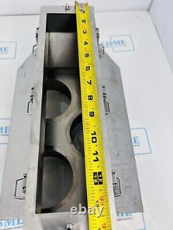 VARIAN VACUUM Slit GATE VALVE 3 Way Splitter 300 mm To 95mm Stainless Steel