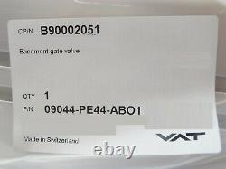 VAT 09044-PE44-ABO1 Basement Gate Valve Edwards B90002051 New Surplus