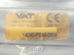 VAT 14040-PE44-0006 HV Gate Valve Series 14 Novellus 60-10318-00 Refurbished