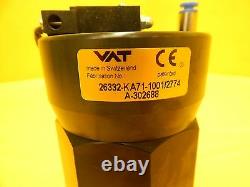 VAT 26332-KA71-1001 Angle Isolation Valve Sensor TEL 1D86-003796-12 Copper Used