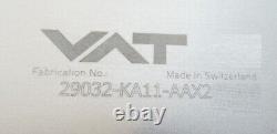 VAT 29032-KA11-AAX2 Pneumatic Angle Valve Reseller Lot of 2 AMAT Chamber Working