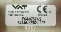 VAT 64246-XE52-1107 Gate Valve and PM-5 641PM-36PM-0002 Controller Set Lam FPD