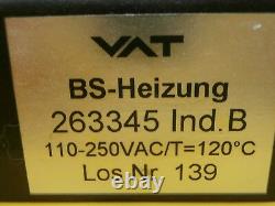 VAT 65040-PA52-ALV1 Pendulum Vacuum Gate Valve 98800 Damaged Untested As-Is