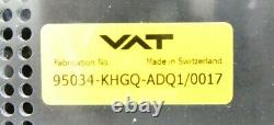 VAT 95034-KHGQ-ADQ1 Butterfly Pressure Control Valve AMAT 3870-06227 Working