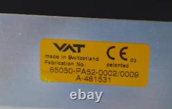 VAT Pendulum Valve 65050-PA52-0002 with PM-6 CONTROLLER