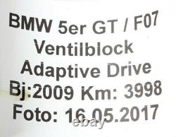 Valve Block 6775258 Adaptive Dynamic-Drive Chassis Suspension BMW 5er F07 Gt