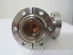 Varian UHV 951-5027 All-Metal Manual Right-Angle Valve (bakeable to 450 C)