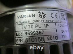 Varian V70 Turbo Pump. Model 9699357 with Vent Valve