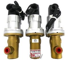 Varian Vacuum Products 1252-1/2 Angle Valve 323x-1 New Surplus Lot of 3 Working
