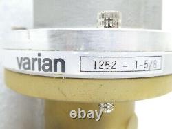Varian Vacuum Products 1252-1-5/8 Angle Valve 1252-85265-326 New Surplus